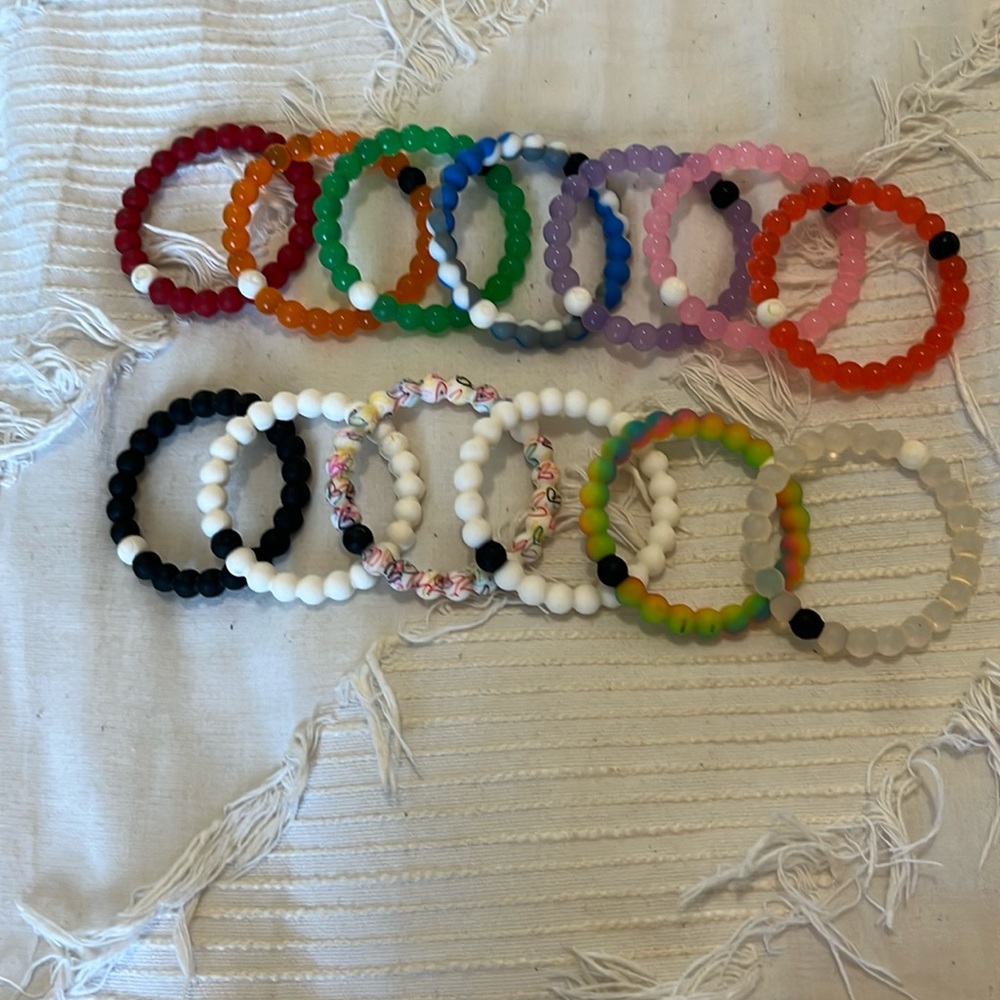 Loki bracelets-lot of 13 size small